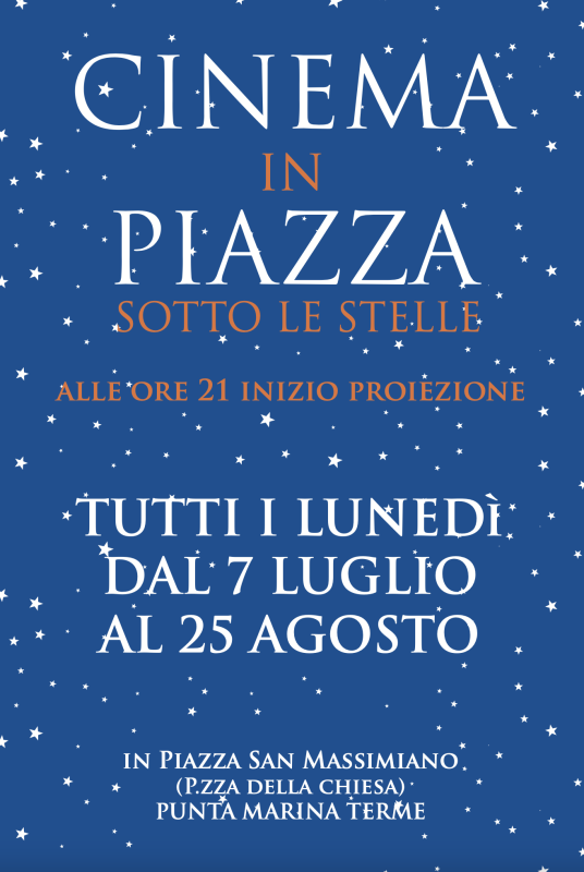 Cinema in piazza